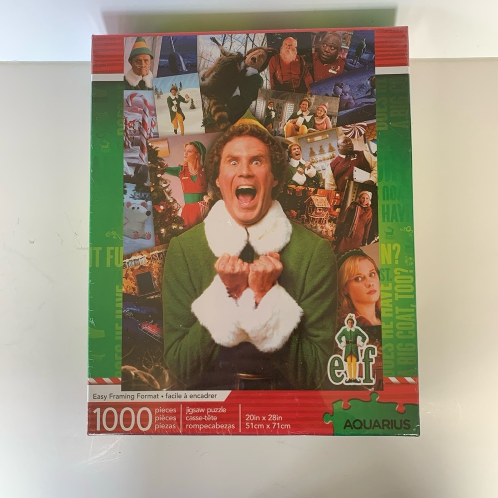 Elf Jigsaw Puzzle - 1000 Pieces - Green